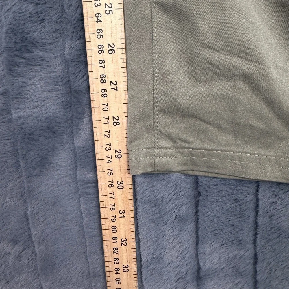 Hurley Jet Set Tech Pants Mens 32x30 Khaki Tan Straight Leg Chino HMS24-06893